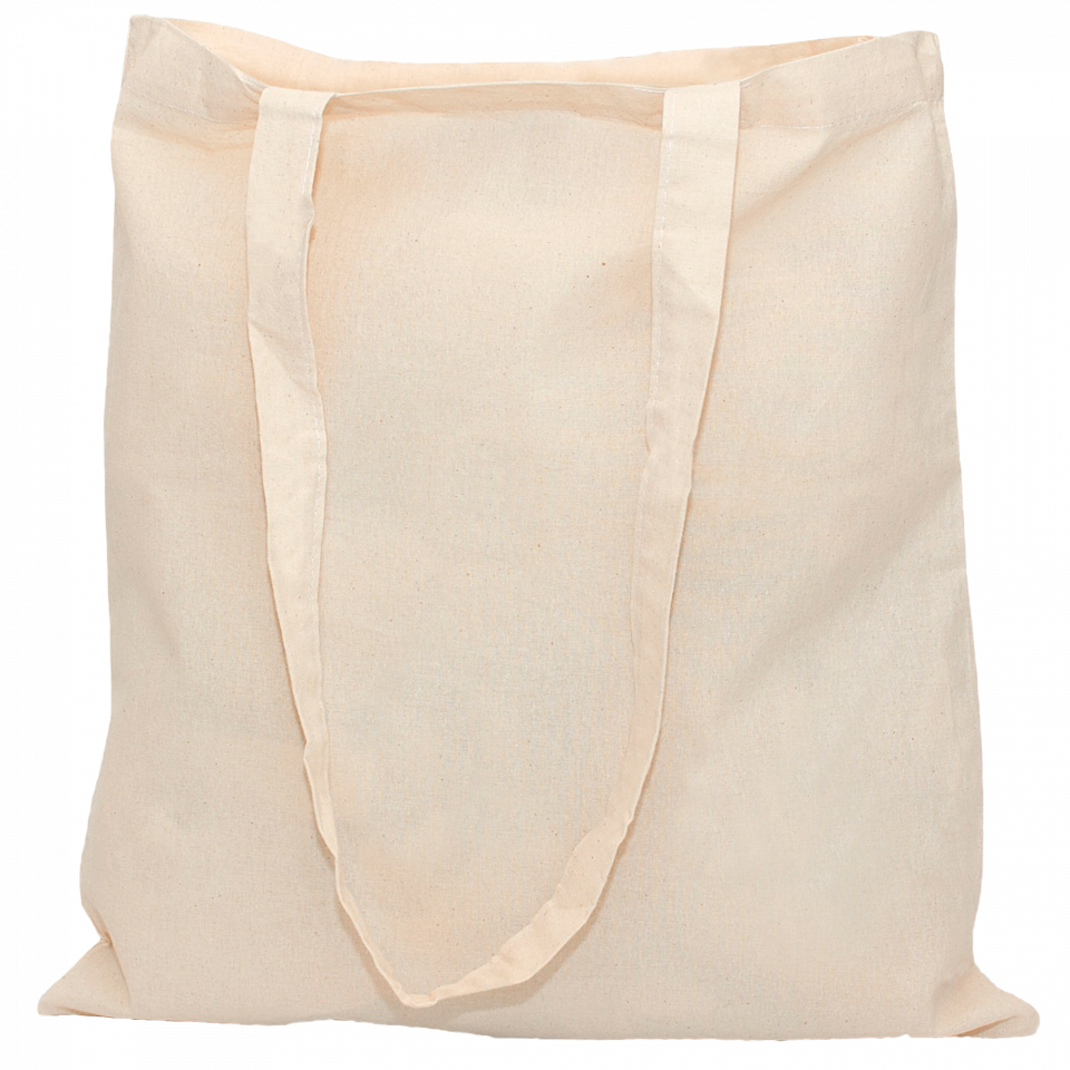 Bolsa algodón bio asa larga personalizada