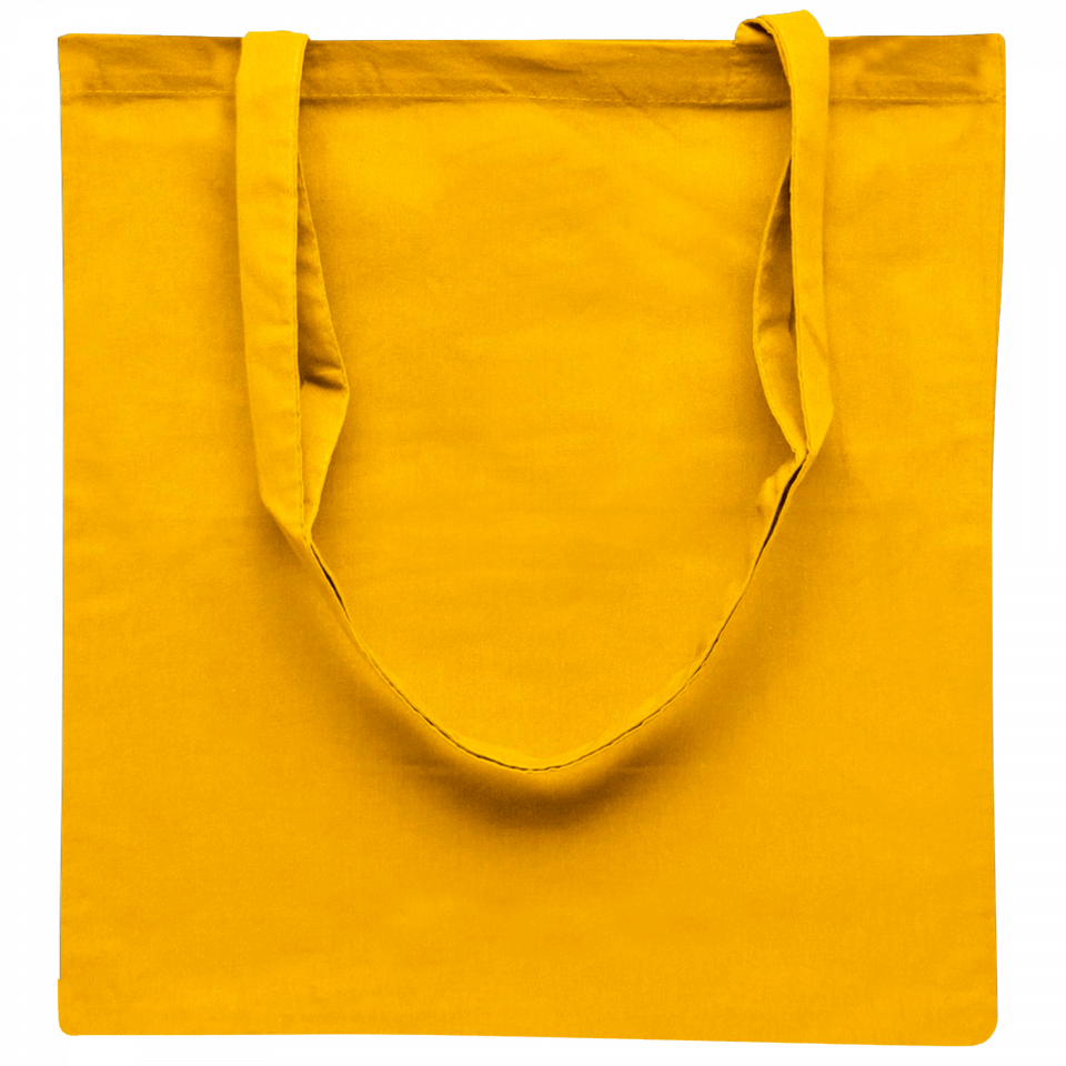 Bolsa algodón asa larga personalizada