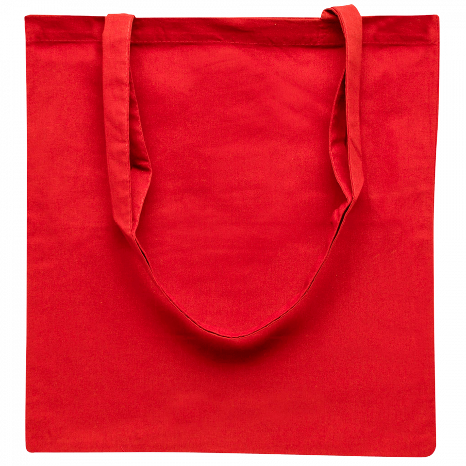 Bolsa algodón asa larga personalizada