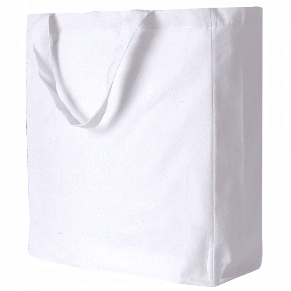 Bolsa grande de algodón personalizada 23L