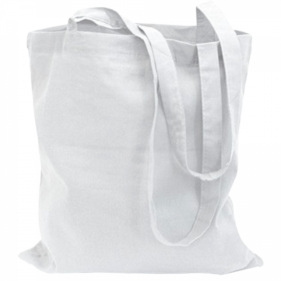 Bolsa algodón bio asa larga personalizada