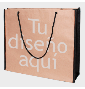 Bolsa de papel non-woven verona personalizada