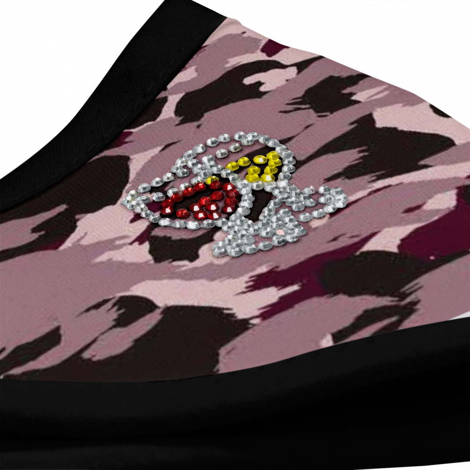 Parche termoadhesivo de brillantes para ropa diseño Copas de vino