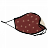 Mascarilla algodón orgánico reversible pequeña topos y soles homologada con protección +90%