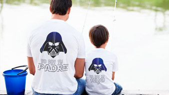 Camisetas padres e hijos
