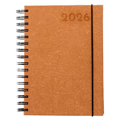 Agenda A5 cuero reciclado