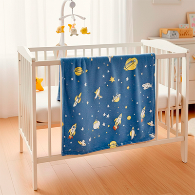 Manta de bebé polar