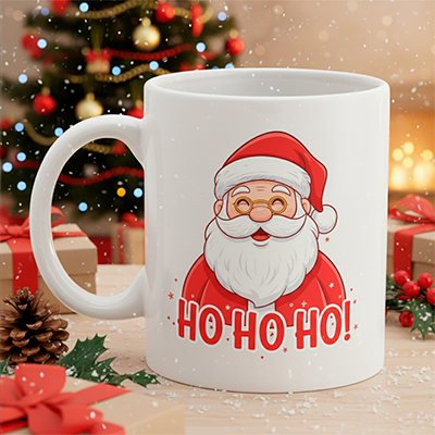 Taza de cerámica blanca